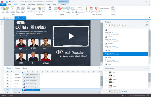 Articulate Storyline 360 Design