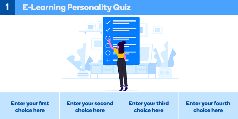 Elearning Personality Quiz Storyline 360