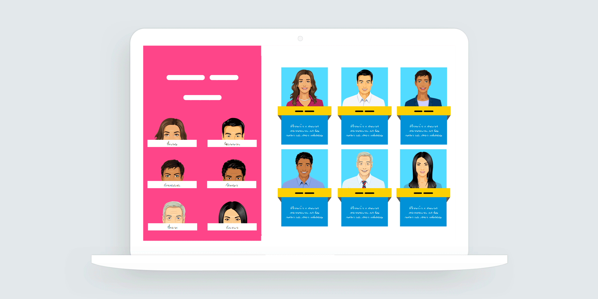 Storyline 360: Meet the Team Drag-and-Drop Interaction